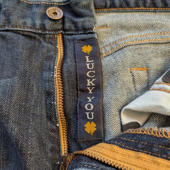 Lucky Brand 329 Classic Straight 34x34 men's jeans EUC - Picture 3 of 14